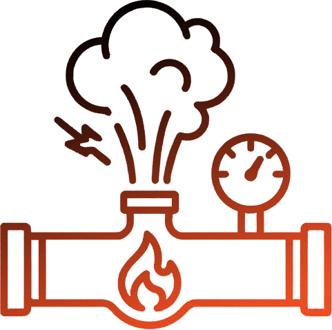 Gas Line Leaks